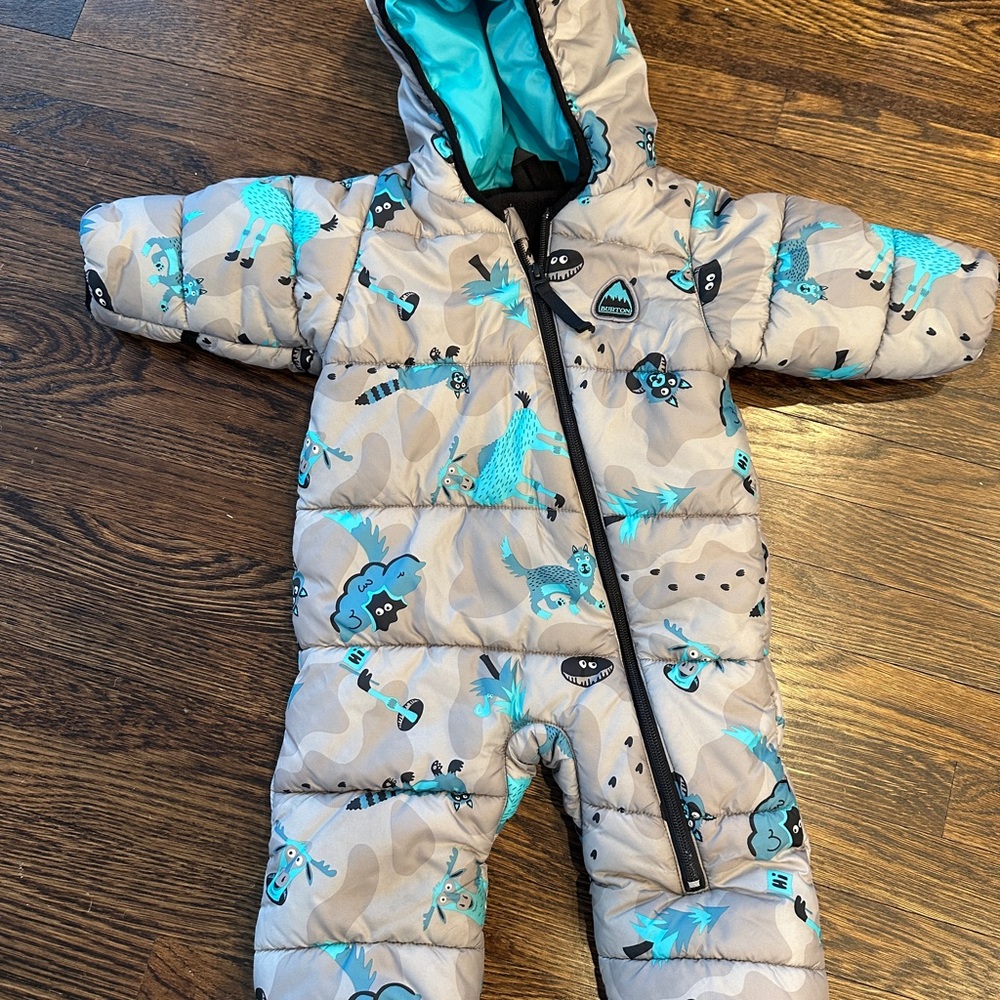 Baby Print Snowsuit